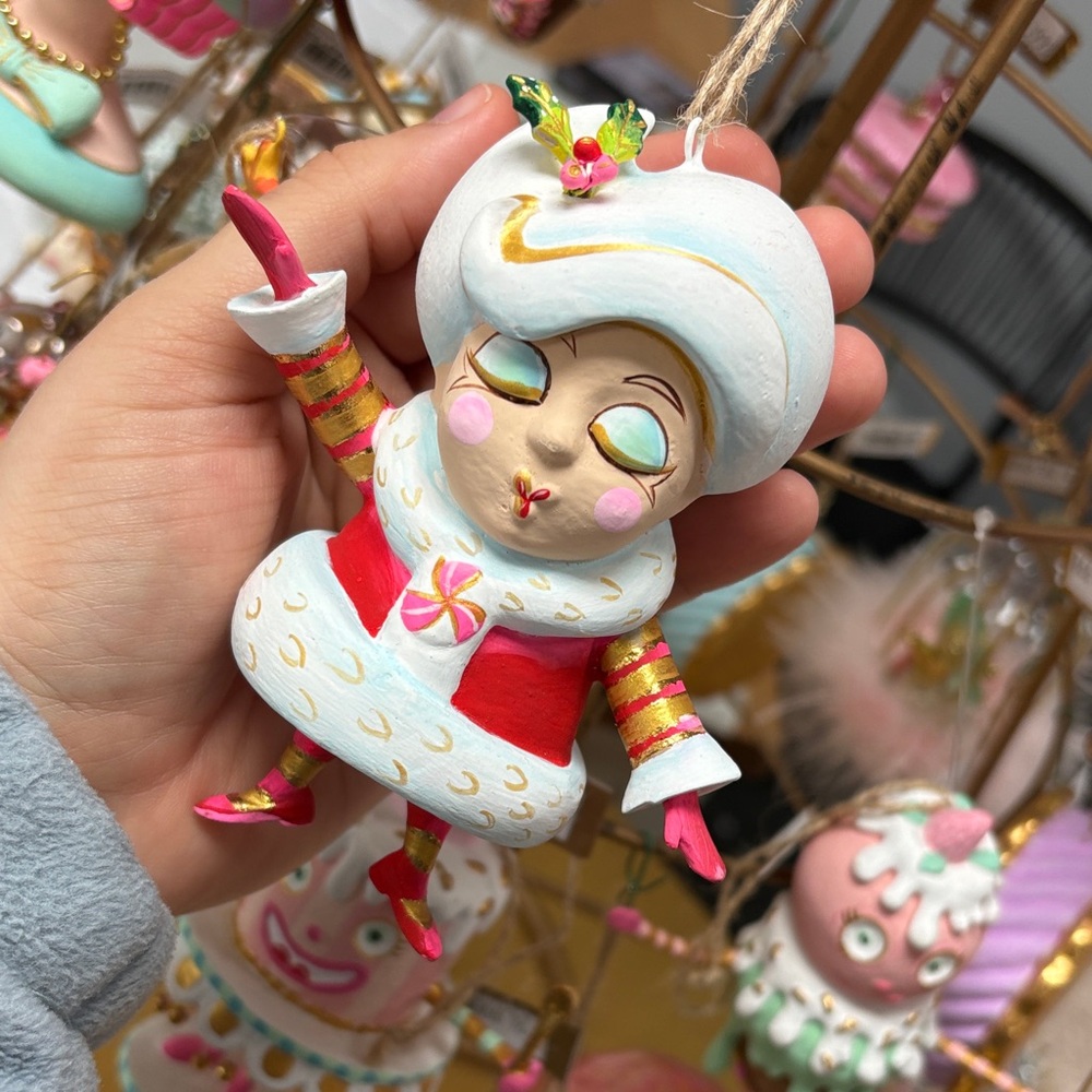 Mini Madame Noel Ornament – Glitterville